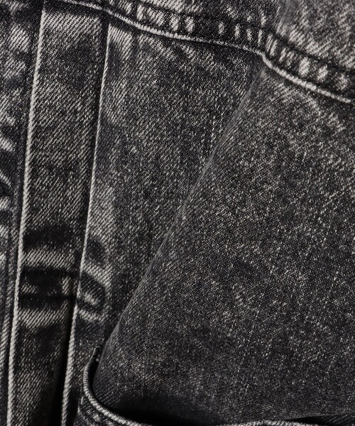 BEAMS HEART（ビームスハート）の「GMS ペイント デニム ジャケット（デニムジャケット・メンズ・インディゴブルー/ブラック・LARGE/MEDIUM/SMALL）」の15枚目の写真