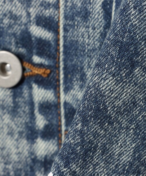 BEAMS HEART（ビームスハート）の「GMS ペイント デニム ジャケット（デニムジャケット・メンズ・インディゴブルー/ブラック・LARGE/MEDIUM/SMALL）」の19枚目の写真