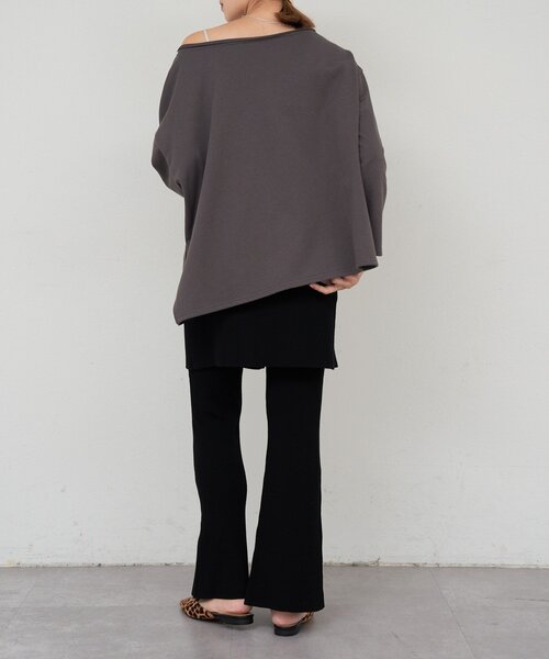 SHENERY（シーナリー）の「ニットレイヤードパンツ（その他パンツ・レディース・ブラック/グレー・FREE）」の15枚目の写真