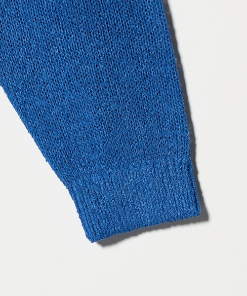 BEAUTY&YOUTH UNITED ARROWS(ビューティーアンドユースユナイテッドアローズ)の「ペイパー アゼ スキッパー ニット(ニット/セーター・メンズ・ブラック/ロイヤルブルー・L/M/S/XL)」の19枚目の写真