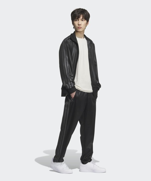 adidas（アディダス）の「Stadium Gold レギュラーフィット フルレングス オープンヘム トラックパンツ / アディダス adidas（スウェットパンツ・メンズ・ブラック×ブラック/ブラック×ゴールド/ホワイト・3XL/XX-LARGE/LARGE/MEDIUM/SMALL/X-LARGE/X-SMALL）」の11枚目の写真