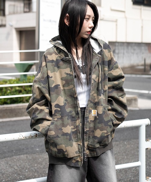 WEGO（ウィゴー）の「WEGO/【25年秋冬新作】ワーカーズフードブルゾン（ブルゾン・レディース・ブラウン/ピンク/ベージュ/チャコール/その他1・FREE）」の5枚目の写真