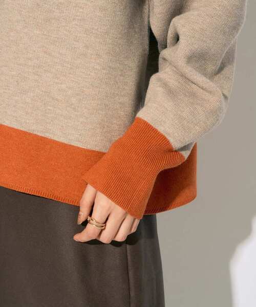 YECCA VECCA(イェッカヴェッカ)の「【archive】リバーシブルカーディガン(カーディガン/ボレロ・レディース・ベージュ/ネイビー/ブラウン・FREE)」の7枚目の写真