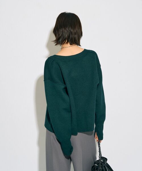 YECCA VECCA(イェッカヴェッカ)の「【archive】リバーシブルカーディガン(カーディガン/ボレロ・レディース・ベージュ/ネイビー/ブラウン・FREE)」の16枚目の写真