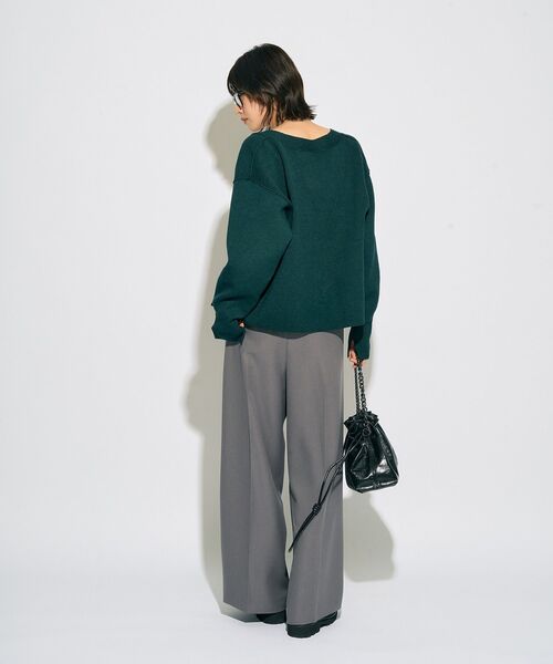 YECCA VECCA(イェッカヴェッカ)の「【archive】リバーシブルカーディガン(カーディガン/ボレロ・レディース・ベージュ/ネイビー/ブラウン・FREE)」の20枚目の写真