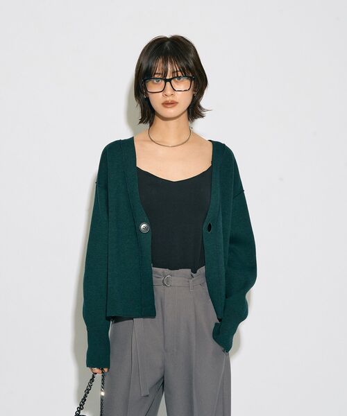 YECCA VECCA(イェッカヴェッカ)の「【archive】リバーシブルカーディガン(カーディガン/ボレロ・レディース・ベージュ/ネイビー/ブラウン・FREE)」の22枚目の写真