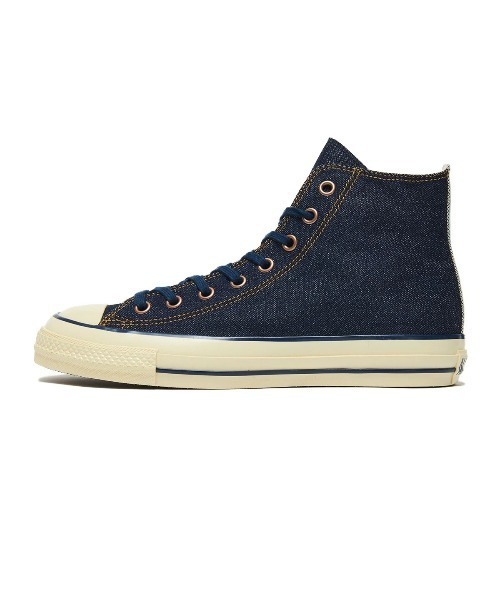 CONVERSE(コンバース)の「CONVERSE ALL STAR AGED BD HI / Wrangler(コンバース オールスター エイジド BD HI / ラングラー)(スニーカー・メンズ・ブルー系・25cm/25.5cm/26cm/26.5cm/27cm/27.5cm/28cm/29cm)」の3枚目の写真