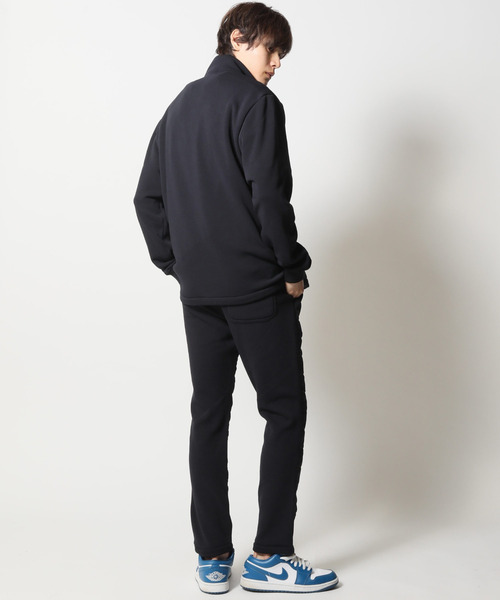 ARCADE（アーケード）の「エコダウン スキニーパンツ/表側エコダウン×裏側スウェット裏地シャギーボアフリース素材（スウェットパンツ・メンズ・ブラック/グレイッシュベージュ/ネイビー・M/L/LL）」の19枚目の写真