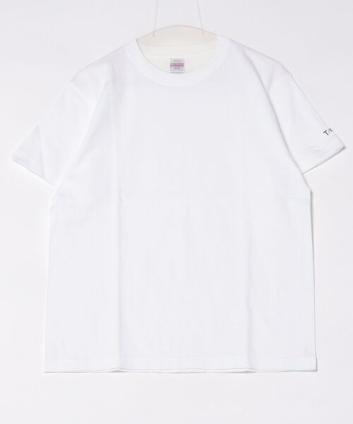 TAKA-Q(タカキュー)の「【綿100% ユナイテッドアスレ】タカキュー TQロゴ クルー 半袖 Tシャツ(Tシャツ/カットソー・メンズ・ホワイト・MEDIUM/LARGE)」の4枚目の写真