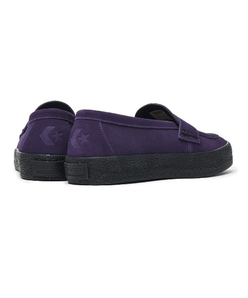 CONVERSE（コンバース）の「CONVERSE CS LOAFER II SK（コンバース CS ローファー II SK）（スニーカー・メンズ・ホワイト系/パープル系・28cm/27.5cm/27cm/26cm/29cm/26.5cm）」の3枚目の写真