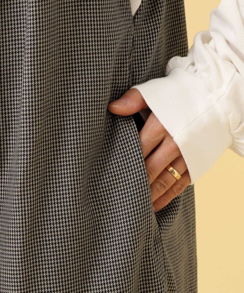 LEPSIM（レプシィム）の「【産前・産後対応】マタニティ／ギャザーキャミワンピース　579693（マタニティウェア/グッズ・レディース・ブラウン系その他/ブルー系その他/ブラック・FREE）」の19枚目の写真