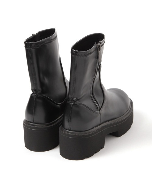 LAKOLE（ラコレ）の「タンクソールストレッチブーツ / 581080（ブーツ・レディース・ブラック/ブラウン・LARGE/MEDIUM）」の13枚目の写真