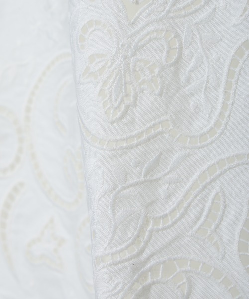 CREDONA（クレドナ）の「VENEZIA LACE SKIRT/ヴェネツィアレーススカート（スカート・レディース・ネイビー/ホワイト・FREE）」の15枚目の写真