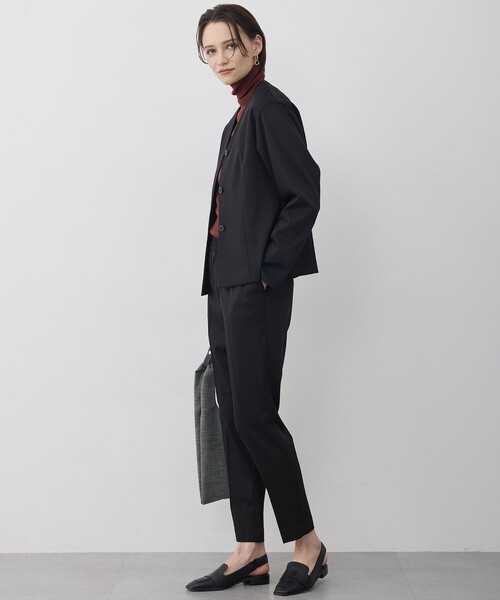 ICB(アイシービー)の「ウォームサテン スティックパンツ(その他パンツ・レディース・ダルブルー系/ライトイエロー系/ブラック系・42/40/48/46/44)」の16枚目の写真
