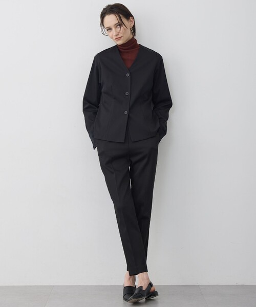ICB(アイシービー)の「ウォームサテン スティックパンツ(その他パンツ・レディース・ダルブルー系/ライトイエロー系/ブラック系・42/40/48/46/44)」の18枚目の写真