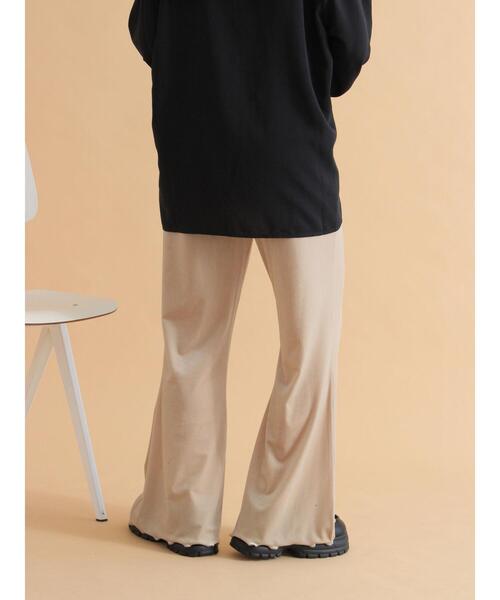 ehka sopo（エヘカソポ）の「ベロアフレアパンツ（その他パンツ・レディース・ブラック/ブラウン/ベージュ・F）」の19枚目の写真