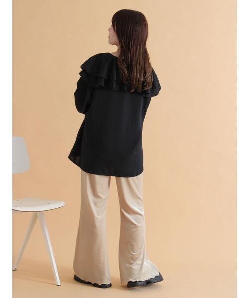 ehka sopo（エヘカソポ）の「ベロアフレアパンツ（その他パンツ・レディース・ブラック/ブラウン/ベージュ・F）」の15枚目の写真