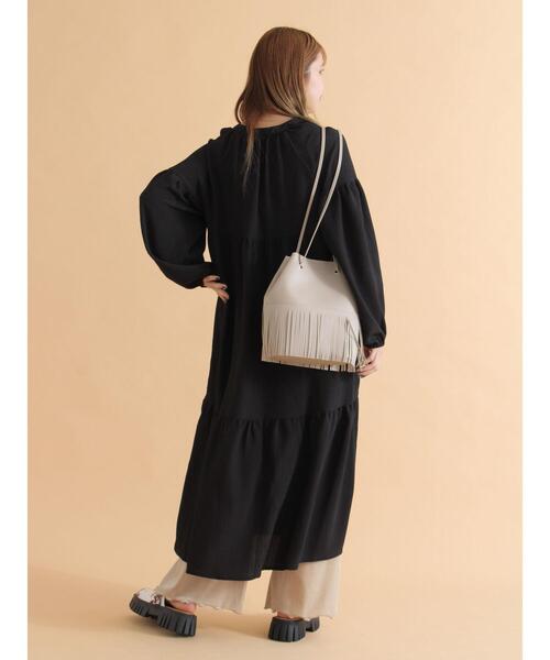 ehka sopo（エヘカソポ）の「ベロアフレアパンツ（その他パンツ・レディース・ブラック/ブラウン/ベージュ・F）」の13枚目の写真