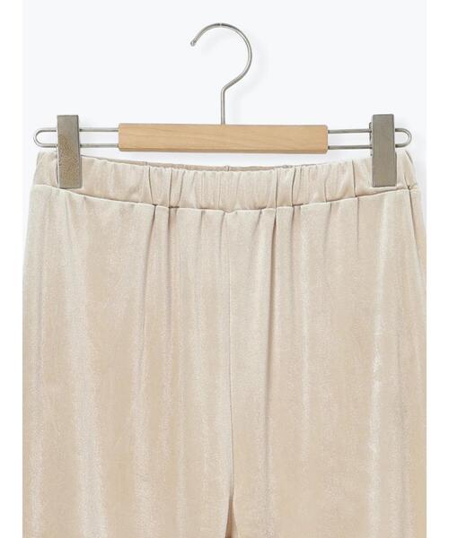 ehka sopo（エヘカソポ）の「ベロアフレアパンツ（その他パンツ・レディース・ブラック/ブラウン/ベージュ・F）」の8枚目の写真