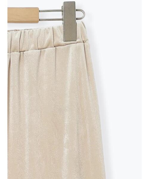 ehka sopo（エヘカソポ）の「ベロアフレアパンツ（その他パンツ・レディース・ブラック/ブラウン/ベージュ・F）」の7枚目の写真