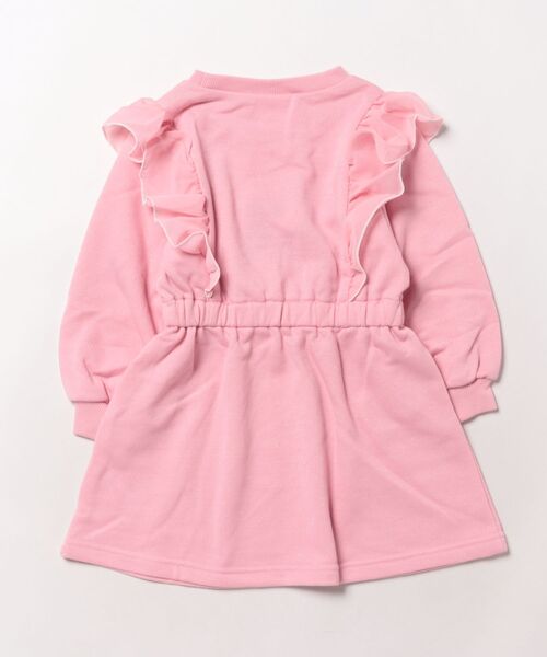 Disney（ディズニー）の「ディズニー ミニーフリルラメワンピース 0868K（ワンピース・キッズ・イエロー/ピンク・120cm/130cm/80ｃｍ/90cm/110cm/100cm）」の3枚目の写真