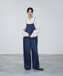 milli de l'air Denim-Tone Cami All-in-one/デニムオールインワン