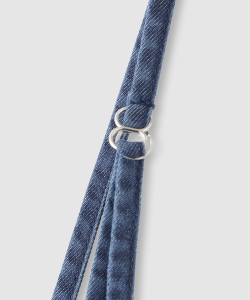 Mac-House(マックハウス)の「milli de l'air Denim-Tone Cami All-in-one/デニムオールインワン(つなぎ/オールインワン・レディース・ブルー/ダークグレー・M)」の18枚目の写真