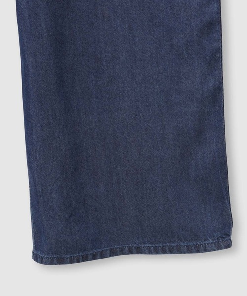 Mac-House(マックハウス)の「milli de l'air Denim-Tone Cami All-in-one/デニムオールインワン(つなぎ/オールインワン・レディース・ブルー/ダークグレー・M)」の16枚目の写真