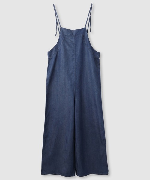 Mac-House(マックハウス)の「milli de l'air Denim-Tone Cami All-in-one/デニムオールインワン(つなぎ/オールインワン・レディース・ブルー/ダークグレー・M)」の22枚目の写真
