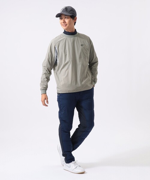 BEAMS GOLF(ビームスゴルフ)の「ORANGE LABEL / メッシュ裏地付き ストレッチ ピステ(撥水)(ブルゾン・メンズ・ライトグレー/ベージュ/ブラック・X-LARGE/MEDIUM/SMALL/LARGE)」の12枚目の写真