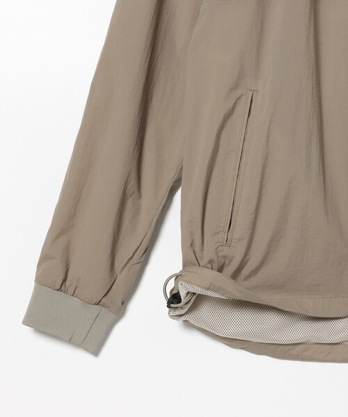 BEAMS GOLF(ビームスゴルフ)の「ORANGE LABEL / メッシュ裏地付き ストレッチ ピステ(撥水)(ブルゾン・メンズ・ライトグレー/ベージュ/ブラック・X-LARGE/MEDIUM/SMALL/LARGE)」の6枚目の写真