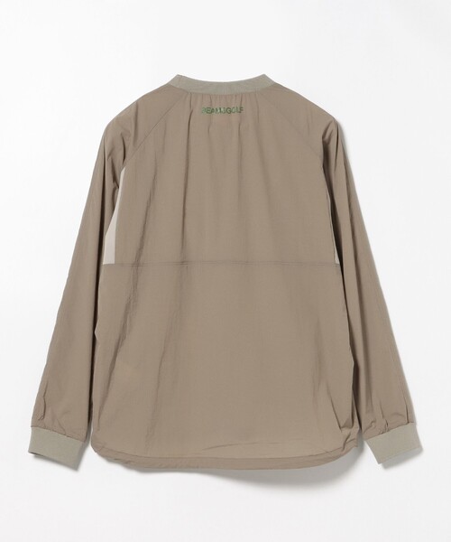 BEAMS GOLF(ビームスゴルフ)の「ORANGE LABEL / メッシュ裏地付き ストレッチ ピステ(撥水)(ブルゾン・メンズ・ライトグレー/ベージュ/ブラック・X-LARGE/MEDIUM/SMALL/LARGE)」の8枚目の写真