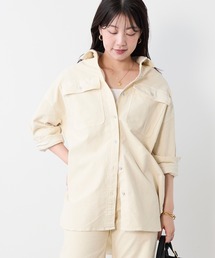 Healthy denim | 【Healthy DENIM】コーデュロイビッグシャツ-Almond(シャツ/ブラウス)
