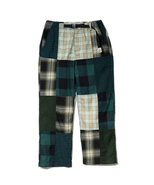 go slow caravan(ゴースローキャラバン)の「ネルチェック パッチワークパンツ W(その他パンツ・レディース・ネイビー/グリーン/ブラック・FREE)」の10枚目の写真