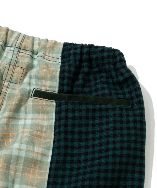 go slow caravan(ゴースローキャラバン)の「ネルチェック パッチワークパンツ W(その他パンツ・レディース・ネイビー/グリーン/ブラック・FREE)」の13枚目の写真