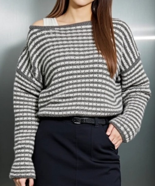 A'GEM/9 × .kom 『.KOM/ドットケーオーエム』 Y2K Border Mesh