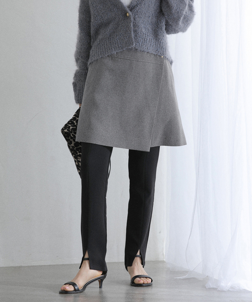 La TOTALITE(ラトータリテ)の「【洗える】ミニスカート(スカート・レディース・ブラック/グレー・36/38)」の17枚目の写真