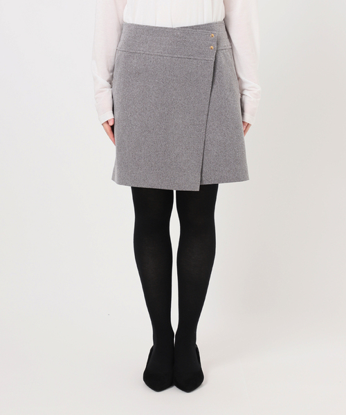 La TOTALITE(ラトータリテ)の「【洗える】ミニスカート(スカート・レディース・ブラック/グレー・36/38)」の20枚目の写真
