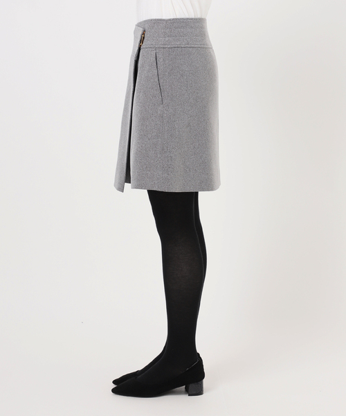 La TOTALITE(ラトータリテ)の「【洗える】ミニスカート(スカート・レディース・ブラック/グレー・36/38)」の21枚目の写真