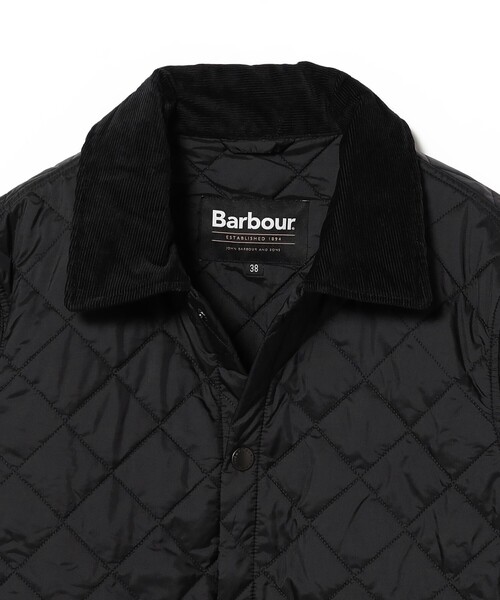 Barbour（バブアー）の「Barbour / LIDDESDALE キルティング ジャケット（ブルゾン・メンズ・ブラック/グリーン系その他5・36/38/40/42）」の6枚目の写真