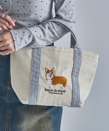 【SETUP7】アニマル刺繍トートバッグ ランチトート ギフト 犬 猫 キャンプ アウトドア 保冷機能付き SNBD