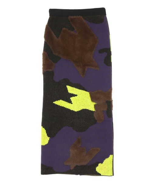 MIX CAMOUFLA JACQUARD KTSK / ミックスカモフラジャガードニット