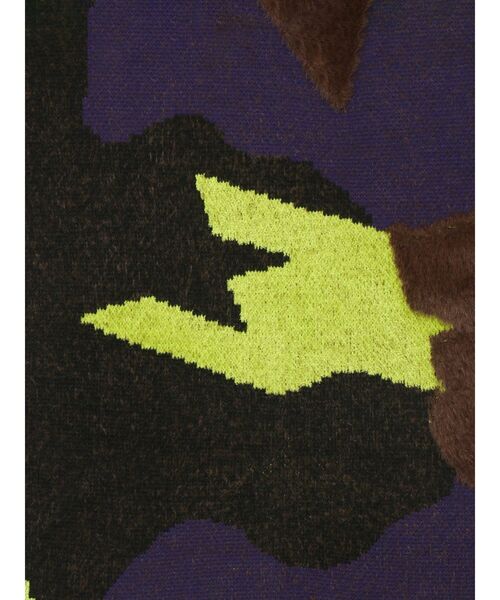 UN3D.（アンスリード）の「MIX CAMOUFLA JACQUARD KTSK / ミックスカモフラジャガードニットスカート（スカート・レディース・ブラック/グレー・36/38）」の4枚目の写真