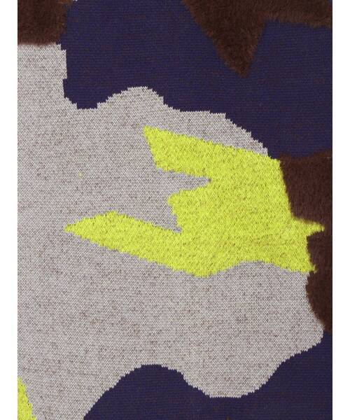 UN3D.（アンスリード）の「MIX CAMOUFLA JACQUARD KTSK / ミックスカモフラジャガードニットスカート（スカート・レディース・ブラック/グレー・36/38）」の6枚目の写真