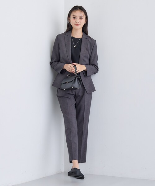INDIVI（インディヴィ）の「【オフィス／きれいめ】2WAYレース切り替えブラウス（シャツ/ブラウス・レディース・ホワイト/ブラック・13/05/38/15 ）」の6枚目の写真