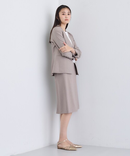 INDIVI（インディヴィ）の「【オフィス／きれいめ】2WAYレース切り替えブラウス（シャツ/ブラウス・レディース・ホワイト/ブラック・13/05/38/15 ）」の10枚目の写真