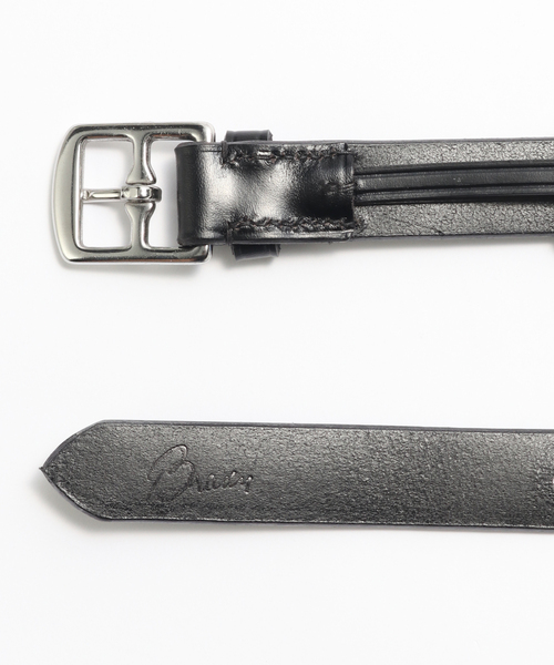 BRADY / ブレディー STIRRUP BELT 1in-SILVER 【公式通販】