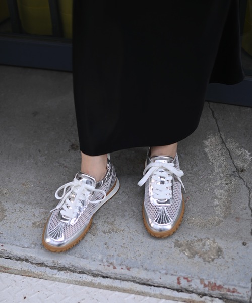 Marient（マリエント）の「Mesh Sneakers/メッシュスニーカー（スニーカー・レディース・シルバー・23.5cm/23.0cm/24.5cm/24.0cm）」の6枚目の写真