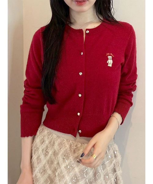 Lily Bearコンパクトカーディガン（カーディガン/ボレロ）｜LILY BROWN