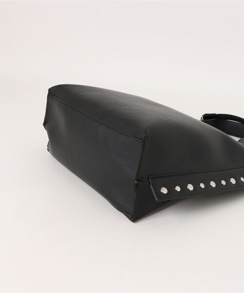Cheek（チーク）の「rivet 2way tote（トートバッグ・レディース・イエロー/パープル/キャメル/ブラック・FREE）」の6枚目の写真